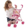Rocco Giocattoli- Bambolina-Bambola con Passeggino, 34 cm, FB915WB