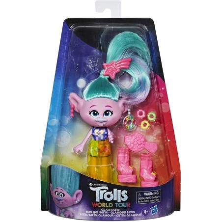 Personaggio Trolls Seta Glamour Hasbro E68205L00