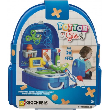 Giocheria GGI190359 DOTTOR Smile - Zainetto Dottore Richiudibile