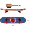 Skateboard  Spiderman mondo 18396