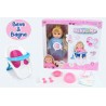Kidz Corner- Baby & Me Bambola seggiolone Voce pipì, 442297