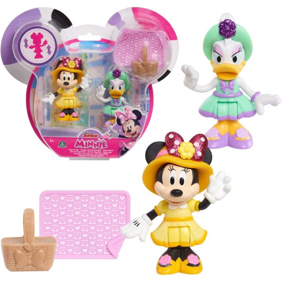 Giochi Preziosi Minnie 2 figure articolate da 7,5 cm con accessori diversi modelli disponibili MCN17