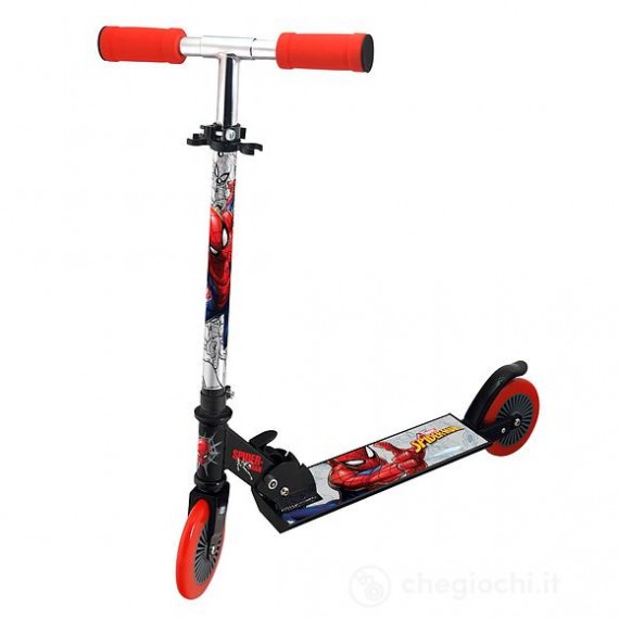 Rocco Giocattoli Monopattino per Bambini Spider Man 2 Ruote Bimbo