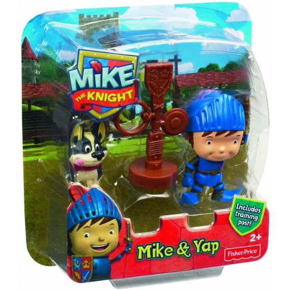 Mattel Y8130 Figure Mike il cavaliere Mike e Yap