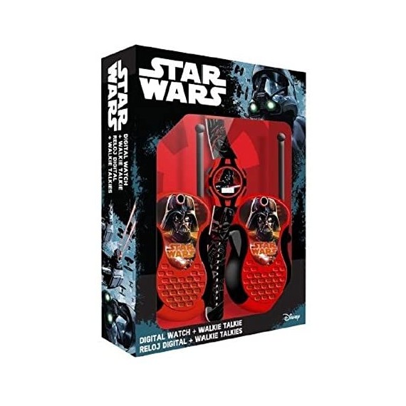 Star Wars 20485958 Walkie Talkie Con Orologio