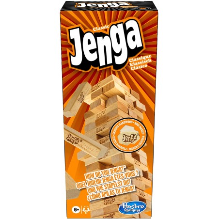 Hasbro Gaming A2120 Jenga Classico Gioco in Scatola