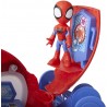 Hasbro Spidey and his Amazing Friends Webquarters playset con luci e Suoni Include Un Personaggio e Un Veicolo