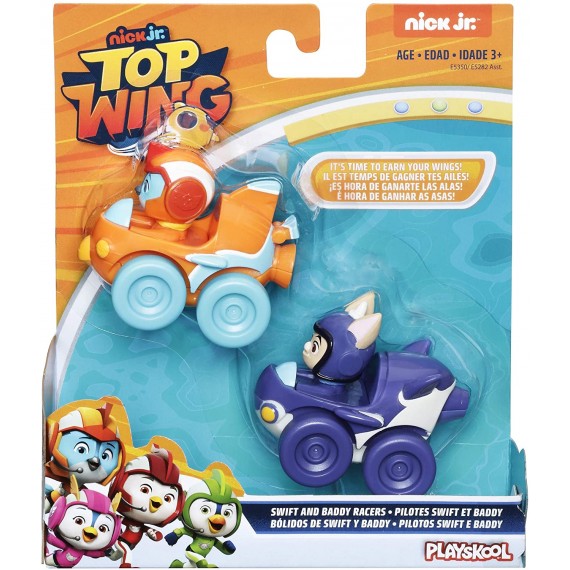 Hasbro E5350AS00 Nick Jr. Top Wing Swift & Baddy Racers