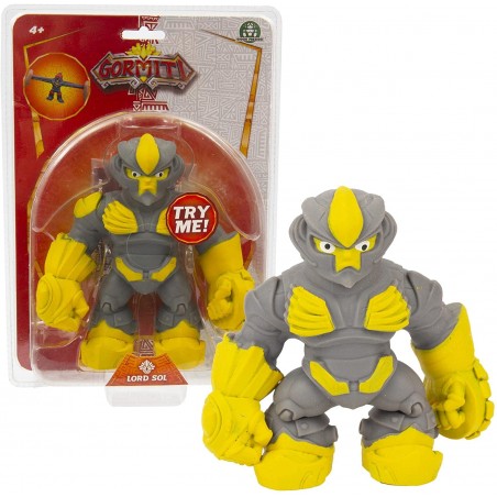 Giochi Preziosi GRA45100 Gormiti Lord Sol Personaggio Allungabile 14 cm Serie 3