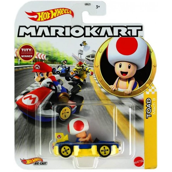 Hot Wheels Super Mario Bros Toad HDB35