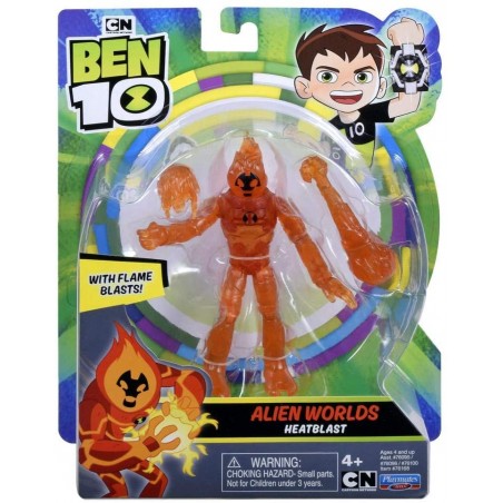 Giochi Preziosi Ben10 BEN58400 Alien Worlds Heatblast
