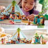 Lego Friends 41700 Glamping sulla Spiaggia con 3 Mini Bamboline e Accessori