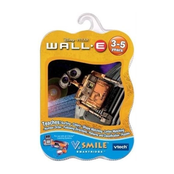 Tech V.smile Smartridge Cartuccia da gioco Disney Pixar Wall E 3-5 anni