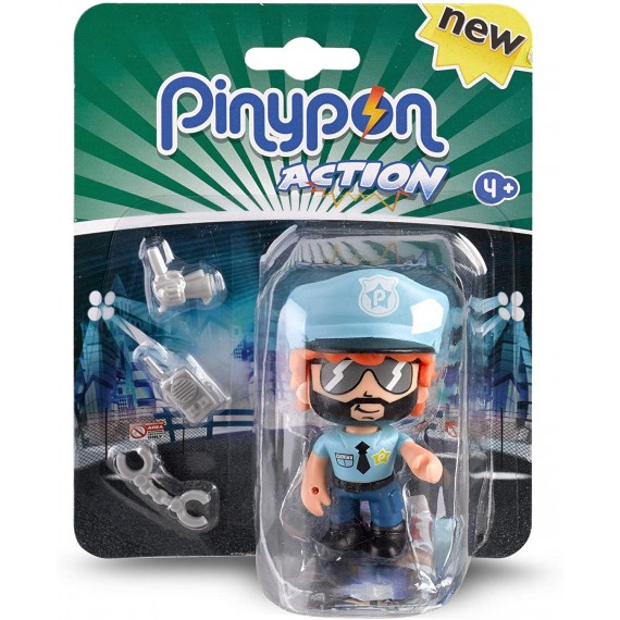 Pinypon Action Statuetta polizia 700014733