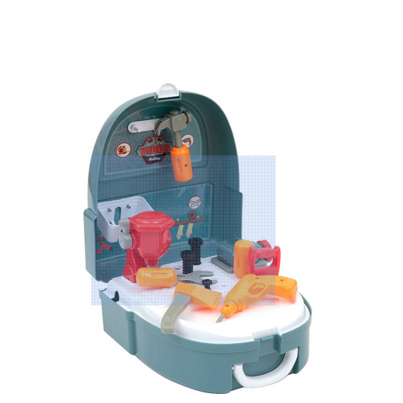 Giocheria GGI190301 Smonta&Rimonta Zaino Attrezzi Richiudi e Porta con Te