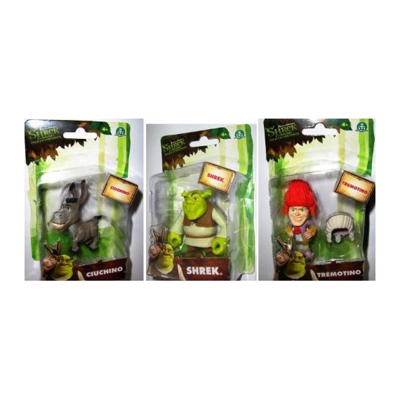Shrek Forever After CCP06971 Action Figures Set Completo 3 Personaggi Gioco
