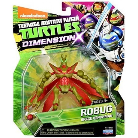 Teenage Mutant Ninja Turtles Dimesnion X Action Figure Robug Space Scagnozzo