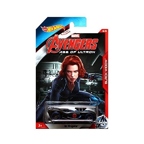 Hot Wheels Exclusive Avengers Age of Ultron Black Widow 16 Angels