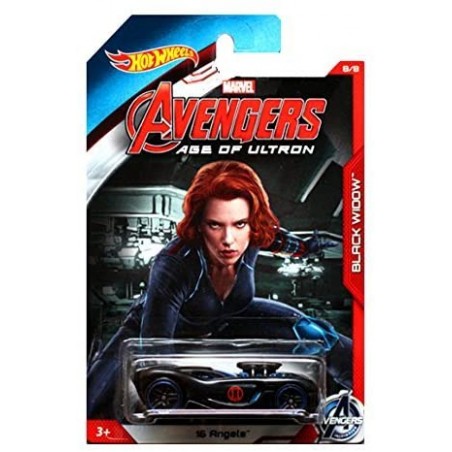 Hot Wheels Exclusive Avengers Age of Ultron Black Widow 16 Angels