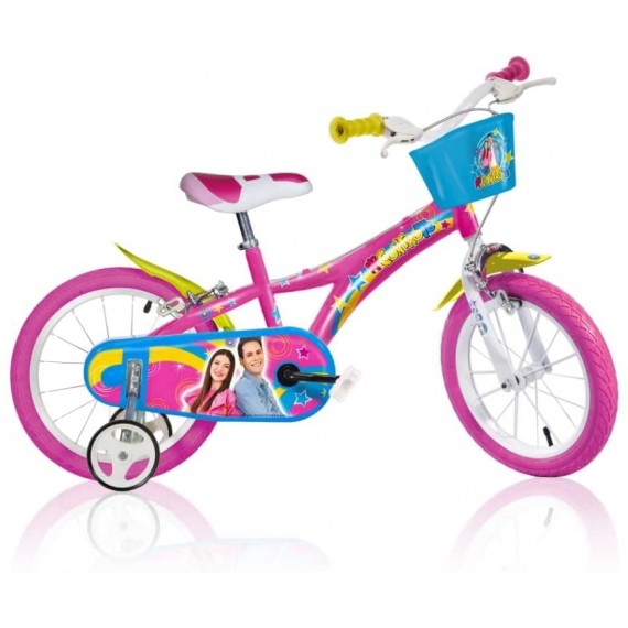 Bicicletta Misura 14 Me Contro Te Bimba Bici Bambina Dino Bikes Nuova