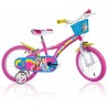 Bicicletta Misura 14 Me Contro Te Bimba Bici Bambina Dino Bikes Nuova