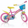 Dino Bikes Bicicletta per Bambini Me contro Te 12 Pollici Bambina