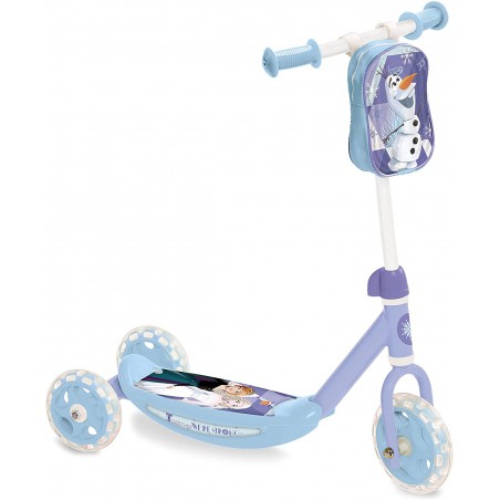 Mondo Toys My First Scooter Frozen Monopattino Baby 3 Ruote con Borsetta Porta Oggetti inclusa Disney Frozen 28688