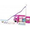 Barbie Camper dei Sogni con Scivolo e Piscina 2 Cuccioli 7 Aree Gioco HCD46