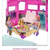 Barbie Camper dei Sogni con Scivolo e Piscina 2 Cuccioli 7 Aree Gioco HCD46