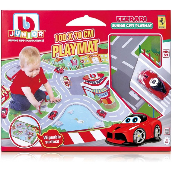 Burago Ferrari Junior City Playmat tappetone 919845