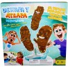 Mattel Games ​Acchiappa la Cacca Turbo gioco per bambini con water giocattolo, 3 pezzi di cacca, 1 dado e istruzioni GND67