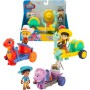 Giochi Preziosi Dino Ranch Min & Clover Veicolo con Dinosauro e Personaggio Alto Circa 8cm DNA03200