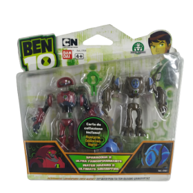 Ben 10 Creation Alien 2 Figure pack Water Hazard & Ultimate Swampfire CCP27653