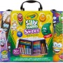 Crayola Silly Scents Mini Valigetta dei Colori Profumati 50+ Pezzi 04-0015