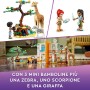 LEGO 41717 Friends Il Soccorso degli Animali di Mia Set Costruzioni con Jeep e Figure di Zebra e Giraffa