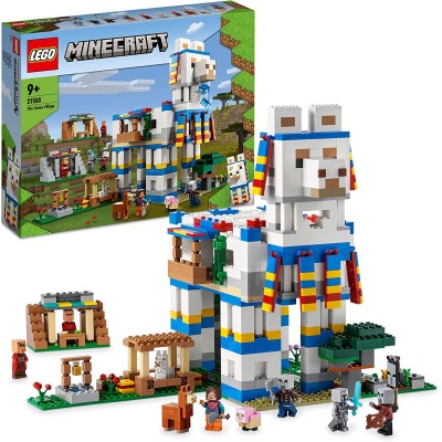 Lego Minecraft 21188 Il Villaggio dei Lama Casa da Costruire con Animali della Fattoria