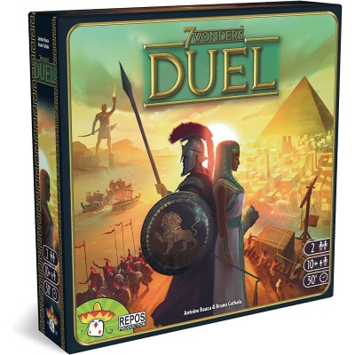 Asmodee 7 Wonders Duel Gioco da Tavolo per 2 Giocatori Edizione in Italiano 8035