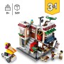 Lego Creator 31131 Ristorante Noodle Cittadino Casa con Negozio Bici e Sala da Gioco