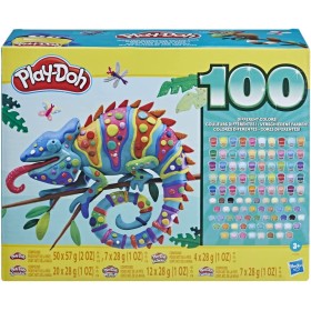 Play-Doh F4636 Wow 100 Vasetti Confezione assortita di Pasta modellabile con 100 vasetti