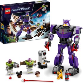 Lego Disney Lightyear 76831 Battaglia di Zurg Minifigure di Buzz e Izzy Robot Action Figure Mech