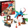Lego Ninjago 71759 Il Tempio del Ninja Dragone con Drago e Moto