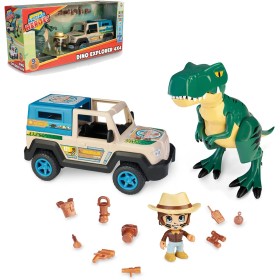 Famosa Pinypon Action Dino Explorer 4 X 4 Playset ACN10010