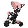 Triciclo Bambini Passeggino QPlay Cosy 4in1 a Spinta con Maniglione Direzionabile