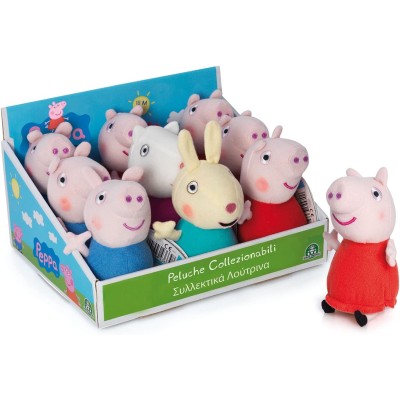 Peppa Pig 04431 Peluche 15cm Vari Personaggi Modello casuale 1 pezzo