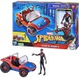 Hasbro Marvel Spider-Man La Macchina di Miles Morales e Spider-Ham da 15 cm con Action Figure