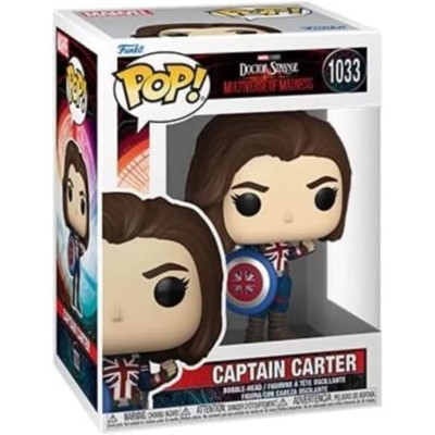 Funko 62408 POP Marvel: Doctor Strange in the Multiverse of Madness Captain Carter