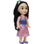 Jakks Pacific 95564 Disney Princess Principessa Mulan 38cm con bellissimi occhi scintillanti abito scarpette e tiara