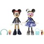 Jakks Pacific 202601 Pack 2 figure Minnie and Mickey Mouse Movie Night Disney 24cm