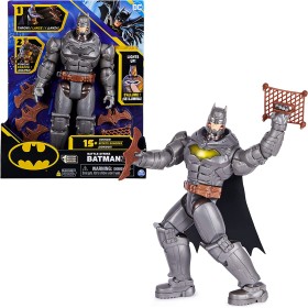 DC Comics 6064833 Batman Deluxe Battle Strike Batman da 30 cm 5 accessori e 20 suoni