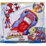 Hasbro F453 Marvel Spidey e i suoi fantastici amici veicolo Web-Crawler con tecnologia Glow Tech con luci e suoni